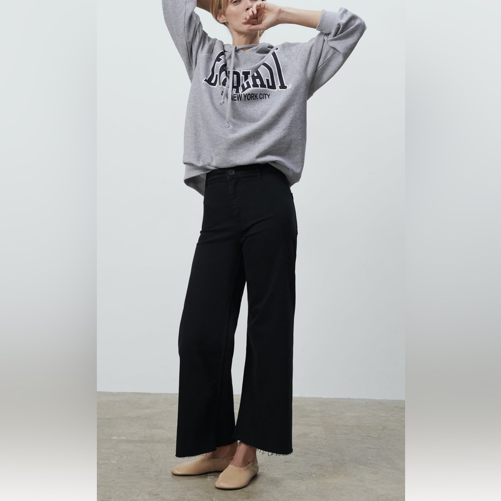 Zara MARINE STRAIGHT JEANS (high rise)